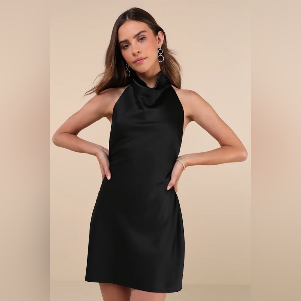 Lulu's Chic Backless Dress